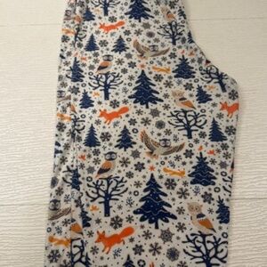 FABULEGS winter animal scene leggings